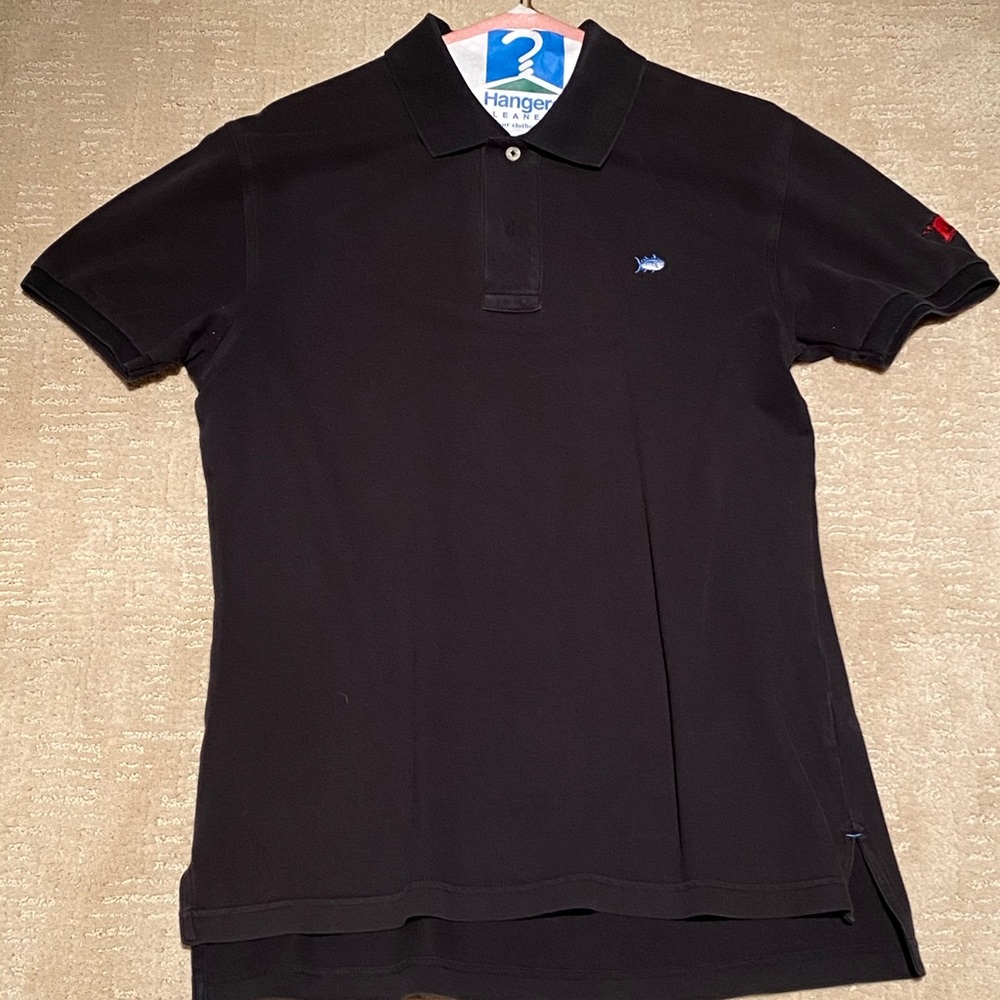 Southern Tide Black Arkansas polo